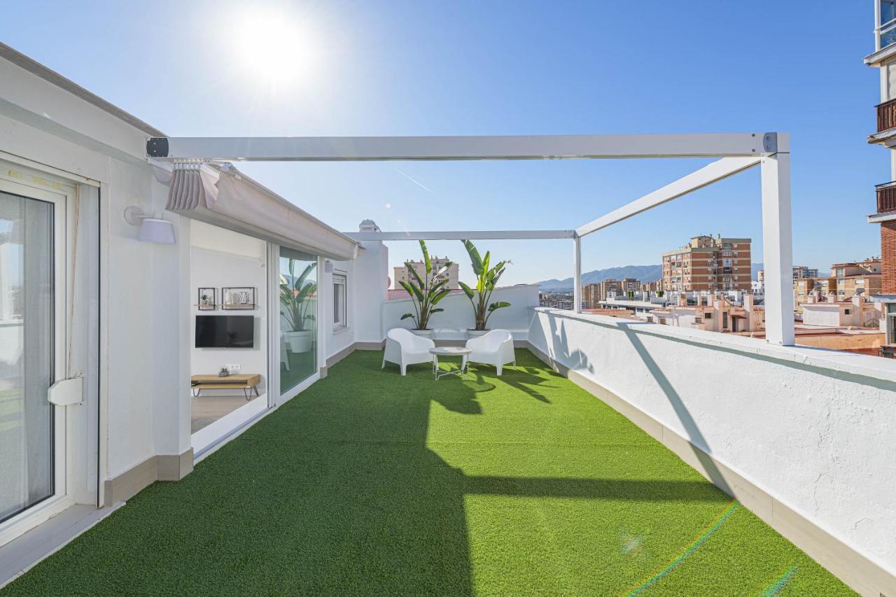Wintowinrentals Exclusivo Atico Cerca De La Playa. Malaga Luaran gambar