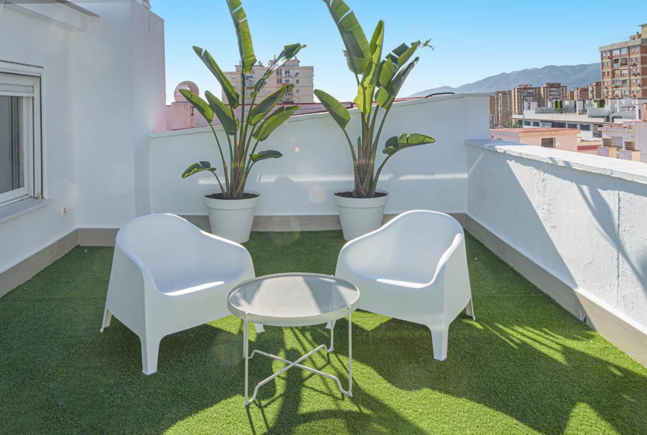 Wintowinrentals Exclusivo Atico Cerca De La Playa. Malaga Luaran gambar